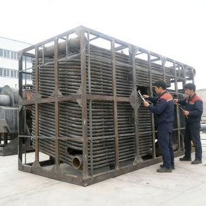 Chaudière industrielle à tube de flamme à huile thermique série YLW - Brûleur horizontal multi-combustibles pour charbon/paille/pellets de biomasse - Product Image 6