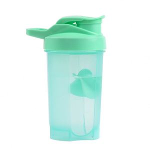 Vente en gros de gobelets sportifs écologiques portables en plastique de 500 ml, compatibles lave-vaisselle, pour boire directement, fitness, nutrition, protéines en poudre, shaker - Product Image 5