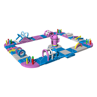 Sécurité extérieure pour équipement de parc aquatique pour adultes et enfants Installation gonflable d'amusement aquatique pour terrains de jeux