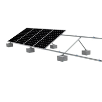Support de montage triangulaire pour toit plat - Marque CHIKO