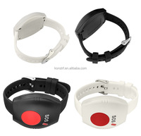 Sistema de Alerta Inalámbrico para Cuidadores de Personas con Discapacidad KONST, Botón de Emergencia SOS en Pulsera, Botón de Llamada de Emergencia SOS