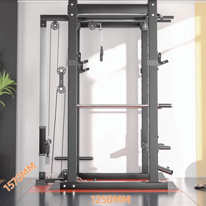 Machine <span class=keywords><strong>de</strong></span> fitness commerciale en gros multi-fonction demi-squat Power Rack Bancs et supports d'équipement <span class=keywords><strong>de</strong></span> gymnastique - Product Image 3