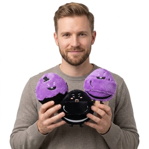 <span class=keywords><strong>Viya</strong></span> Polvera de Maquillaje Bordada para Uso en Seco, Polvera Súper Suave de Spandex con Peluche Largo y Flocado - Product Image 4