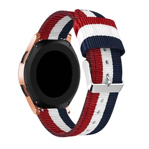 Bracelet de montre en nylon rayé personnalisé Upro, 20 mm 22 mm, multicolores, bracelets de remplacement pour DW/Samsung, à libération rapide, toutes occasions - Product Image 2