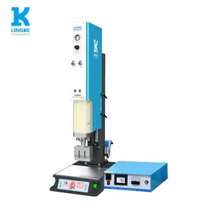 Máquina de solda de plástico ultrassônica, 15khz 2600w não tecido máquina de solda ultrassônica
