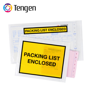 Bolsas <span class=keywords><strong>de</strong></span> envío transparentes, sobres <span class=keywords><strong>de</strong></span> lista <span class=keywords><strong>de</strong></span> embalaje con bolsillo, impermeables, 4,5x5,5, 7,5x5,5, <span class=keywords><strong>precio</strong></span> al por mayor - Product Image 3