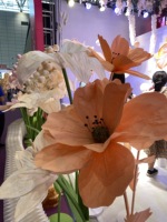 Qq98 fleur en papier Corolla de haute qualité, fleur géante de mariage, fleur en papier faite à la main, décoration de scène de mariage