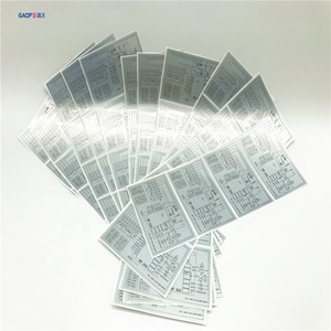 Bán buôn bao bì Nhãn bạc <span class=keywords><strong>polyester</strong></span> nhãn tấm 100*60 mét Kích thước - Product Image 3