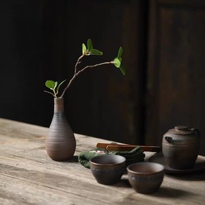 Mini piccoli <span class=keywords><strong>vasi</strong></span> di fiori tradizionali cinesi in stile retrò vaso in ceramica grezza <span class=keywords><strong>vasi</strong></span> in ceramica fatti a mano - Product Image 5