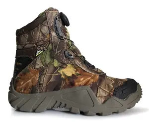 Chaussures à laçage rapide BOA de bonne conception Bottes de chasse camouflage Chaussures de randonnée Bottes de chasse pour hommes et femmes