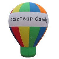 Ballon à air chaud gonflable géant pour la publicité et la décoration