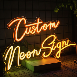 Free Design and Customization of Acrylic Neon Sign Led Light Neon Sign Neon <b>Illuminated</b> Characters - Product Image 1