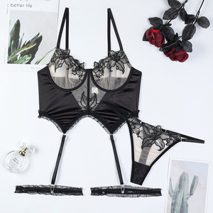 RUIYI Neuerscheinung Elegante Transparente Sexy Unterwäsche-Sets Korsett Dessous Damen Luxus-Lingerie - Product Image 4