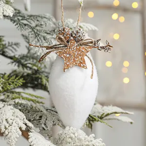 Pingente de árvore de natal, ornamento de árvore de natal, decoração caseira de alta qualidade