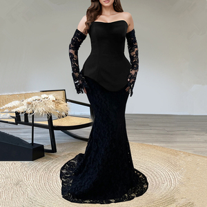 Nuovo arrivo <span class=keywords><strong>abiti</strong></span> <span class=keywords><strong>da</strong></span> <span class=keywords><strong>sposa</strong></span> senza maniche <span class=keywords><strong>verde</strong></span> formale paillettes monospalla lungo abito <span class=keywords><strong>da</strong></span> sera - Product Image 2