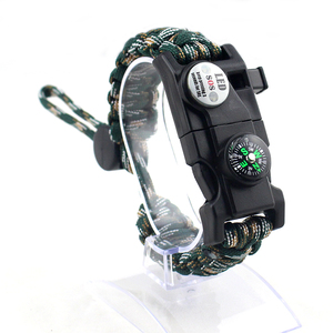 Free Sample Personalized Outdoor Tactical Paracord Bracelet, Hot Selling <strong>Gifts</strong> <strong>Hiking</strong> Camouflage Paracord Bracelet - Product Image 1