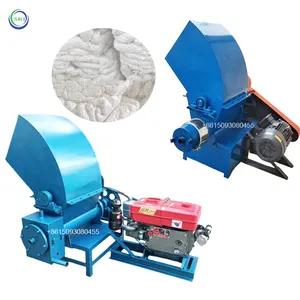 Foam Crusher Machine Shredder Sponsscutter Pu Foam Crusher Machine Eps Foam Smeltmachine