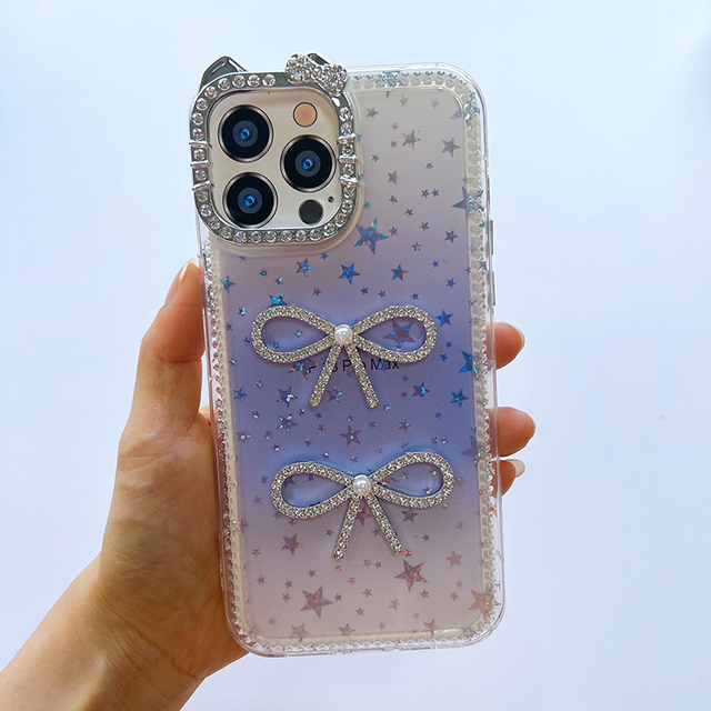 Best-selling Belted Bow Shape Girls' Phone case for iPhone 17 Promax