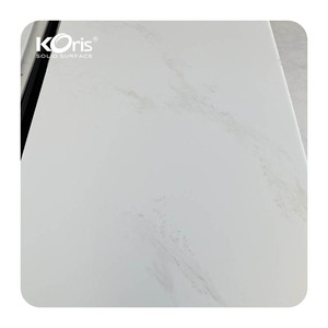 Nouveau choix durable et élégant de conception pour les murs de <span class=keywords><strong>douche</strong></span> de salle de bains panneaux acryliques en <span class=keywords><strong>pierre</strong></span> de surface solide de 8mm d'épaisseur - Product Image 1