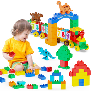 Mattoncini in marmo classici grandi blocchi giocattolo Set di mattoncini per bambini - Product Image 6