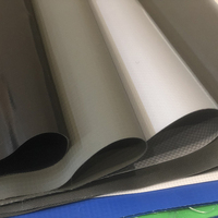 Toile imperméable 610gsm PVC enduit bâche tissu anti UV Lona camion bâche PVC bâche Rolls