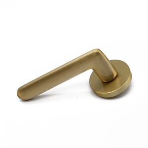 Nouveau <span class=keywords><strong>design</strong></span> européen en laiton doré intérieur poignée de levier de <span class=keywords><strong>porte</strong></span> - Product Image 3