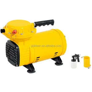 Mini compressore d'aria pneumatico ad alta pressione di energia elettrica con pistola a spruzzo di vernice automatica verniciatura auto 450w bi volt 127v 220v