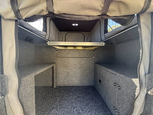 <span class=keywords><strong>Camper</strong></span> Deslizable con Techo Elevable para Chasis Isuzu Dmax, Extensión de Chasis con Techo Eléctrico y <span class=keywords><strong>Cama</strong></span> Queen - Product Image 5