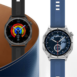 2025 DT5 <span class=keywords><strong>montre</strong></span> intelligente pour hommes Menu 3D GPS TWS enregistreur de connexion AI appel vocal téléphone caractéristiques 4G mémoire IPS affichage double sangles - Product Image 1