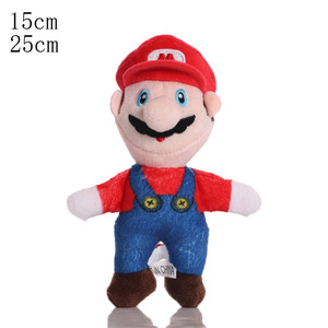 En stock: Juguetes de peluche de alta calidad de Super <span class=keywords><strong>Mario</strong></span> y <span class=keywords><strong>Luigi</strong></span>, de 4 a 9 pulgadas, animales de peluche para máquina de garras, peluches suaves para niños. - Product Image 3