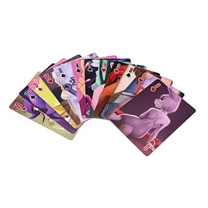 Best Quality Playing Cards Printing Naked Lady Poker Game Cards Custom Playing Cards Front And Back