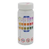 3 en 1 Qualité de l'eau pour test : Papier de Tournesol pour chlore/bromine libre, pH, dureté totale – Bandelettes de test pour piscines et spas – pH de l'eau facile à mesurer