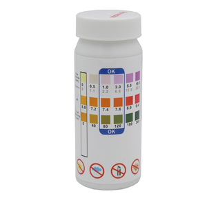 3 1 chất lượng nước cho thử nghiệm GiấY Quỳ miễn phí Clo/brôm PH Tổng độ cứng cho dải thử nghiệm cho Spa hồ bơi nước dễ dàng PH - Product Image 6