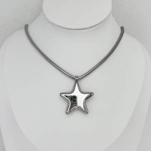 Новое модное серебряное колье-чокер с цепочкой и подвеской-звездой, украшение для повседневной носки, подарок - Product Image 3