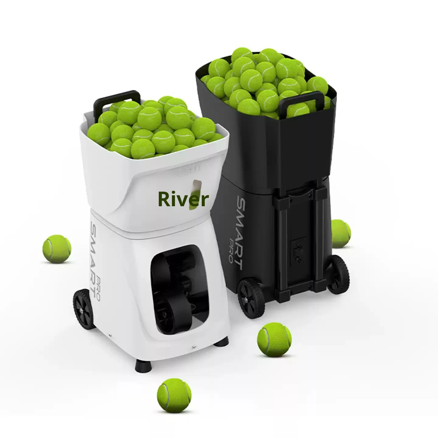 Pusun PT-Smart Pro Intelligent Tennis Ball Machine Outdoor Use Tennis Trainer Automatic Launch AI Programming OTA Upgrade