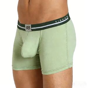 Sous-vêtements pour hommes, boxers, caleçons, Ropa Interior, respirant, homme, bambou, trou, marque privée, coton, boxers, sous-vêtements - Product Image 4