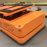 Robot AGV de Transporte de Palés MRT con Batería de Litio, Navegación Láser SLAM, Capacidad de Carga de 20 Toneladas para Manejo de Materiales
