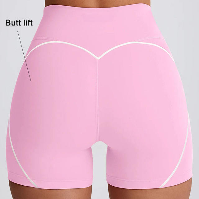 Big Spandex Booty Shorts: Plus Size Fitness Yoga Wear