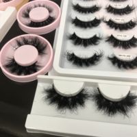 Pestanas cils en gros cils boîte d'emballage faux cils de vison faux cils 3d vison cils vendeur bande russe cils naturels