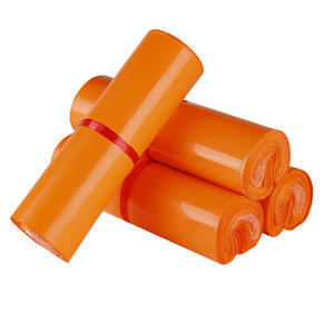 Sac de coursier imperméable épaissi jaune-orange haute performance, auto-scellant, longueur de scellage de 4 cm, pour l'emballage logistique express - Product Image 1