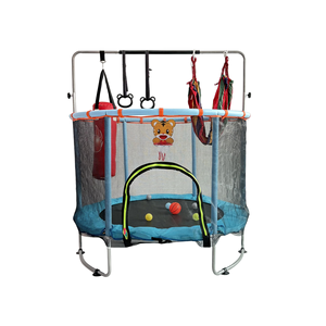 <span class=keywords><strong>Trampoline</strong></span> Jingyi <span class=keywords><strong>de</strong></span> 55 pouces avec filet <span class=keywords><strong>de</strong></span> protection, rond, avec anneaux et balles <span class=keywords><strong>de</strong></span> <span class=keywords><strong>sable</strong></span>, sûr, écologique, <span class=keywords><strong>pour</strong></span> une utilisation en intérieur et en extérieur, <span class=keywords><strong>pour</strong></span> enfants - Product Image 1