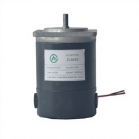 Moteur à aimant permanent brossé ZL8052 12/24V DC 430W 10000 tr/min 0,2 N.m IP45 Montage à bride 80mm 18A pour voiture, bateau, appareils électroménagers