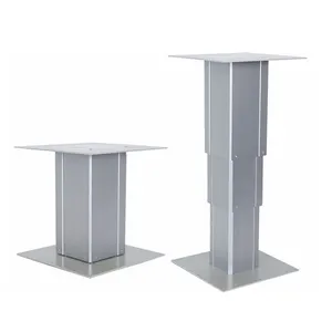 Elevador elétrico de mesa para Tatami, suporte telescópico para mesa de jantar, altura ajustável, pernas de metal, suporte para móveis