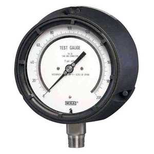 Manomètre WiKA 0-200 Psi, précision de la graduation 1 Psi, erreur de mesure 0,25% - Product Image 1