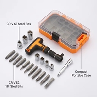 Kit de Herramientas Esenciales para el Mantenimiento del Hogar de 18 Piezas - Juego de Herramientas Manuales Compacto para Reparaciones Básicas del Hogar - Listo para Enviar (RTS) - OEM