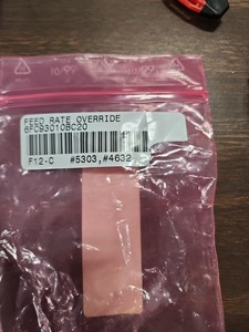 สวิตช์โรตารี่ควบคุมการป้อนข้อมูล Sinumerik PLC 6FC93010BC20 6FC9301-0BC20 - Product Image 1