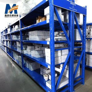 Estanterías de Almacenamiento Ligeras Mracking de 200-500 kg, Altura de Niveles Ajustable, Estanterías de Almacenamiento para Almacén, Estanterías Ligeras de Acero Metálico - Product Image 1