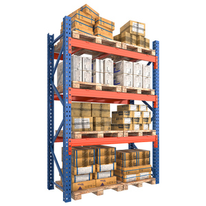 Sistema de Estanterías de Almacenamiento Industrial Chunxu, Estantería de Acero Selectiva para Paletas, Resistente, Ensamblable, con Protección Contra la Corrosión en Polvo - Product Image 2