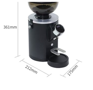 Moulin à café électrique <span class=keywords><strong>en</strong></span> acier inoxydable de 60 mm avec écran tactile, moulin à grains de café - Product Image 2