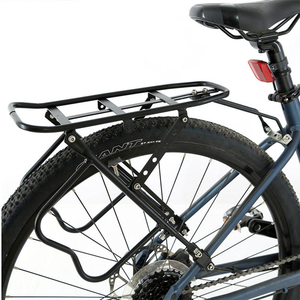 Portaequipajes Trasero Universal para <span class=keywords><strong>Bicicleta</strong></span>, Portaequipajes Trasero Resistente para <span class=keywords><strong>Bicicleta</strong></span> de Montaña y Carretera, Portaequipajes Trasero de Aluminio para <span class=keywords><strong>Bicicleta</strong></span> de Desplazamiento - Product Image 3